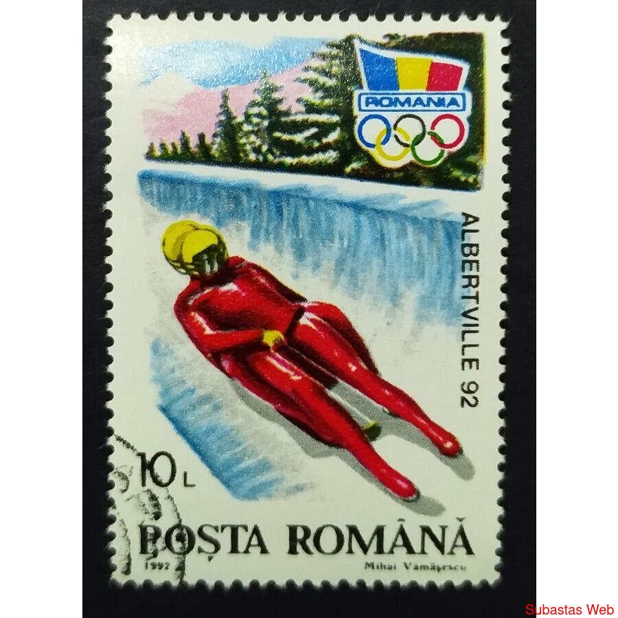 RUMANIA AÑO 1992, SCOTT 3716, USADA