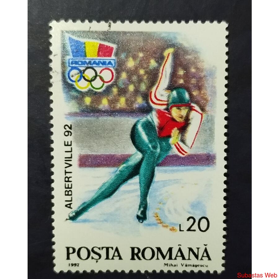 RUMANIA AÑO 1992, SCOTT 3717, USADA
