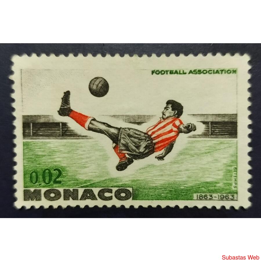 MONACO AÑO 1963, SCOTT 554, NSG