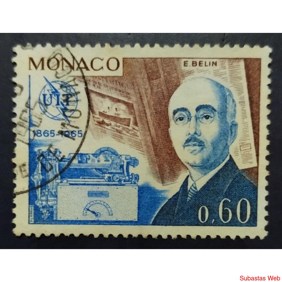 MONACO AÑO 1965, SCOTT 612, USADA