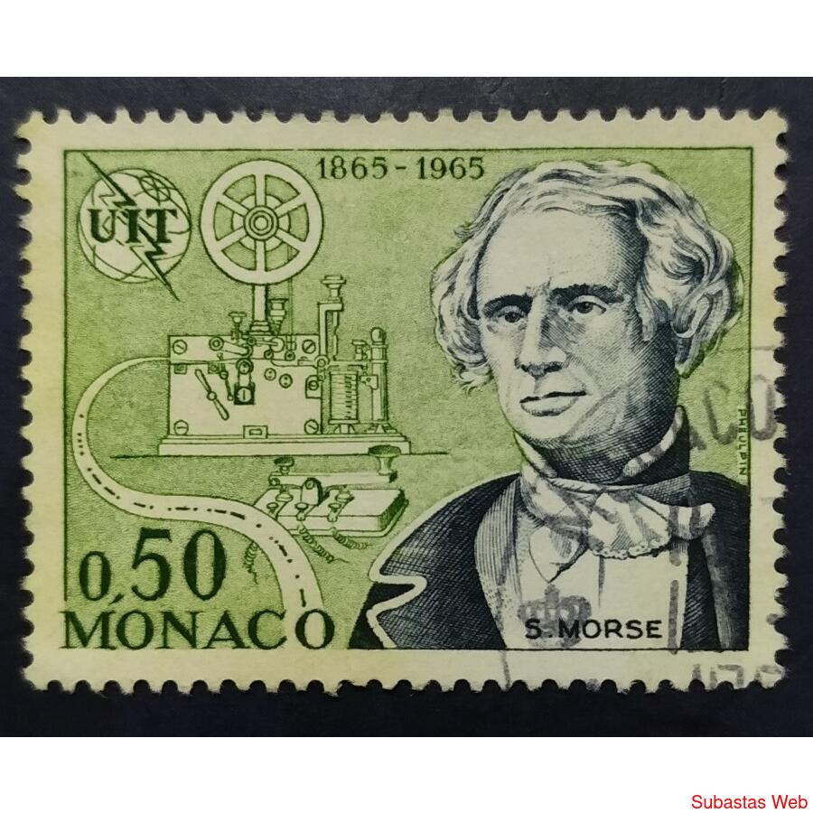 MONACO AÑO 1965, SCOTT 611, USADA