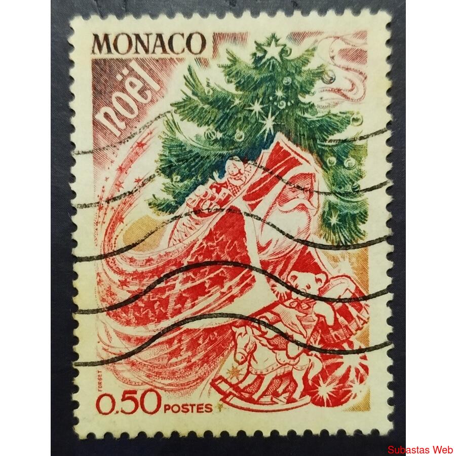 MONACO AÑO 1972, SCOTT 822, USADA