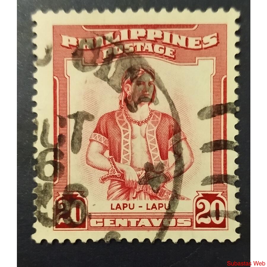 FILIPINAS AÑO 1952, SCOTT 597, USADA, SE HACEN ENVÍOS POR OC