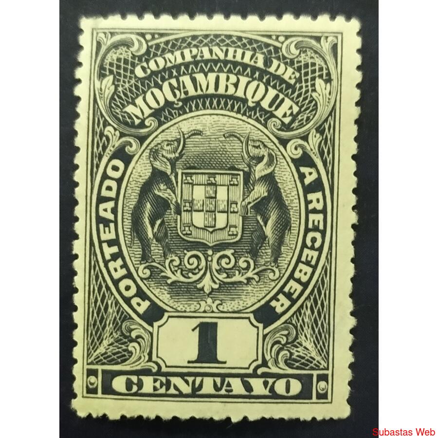 MOZAMBIQUE AÑO 1919, SCOTT J32, NRB