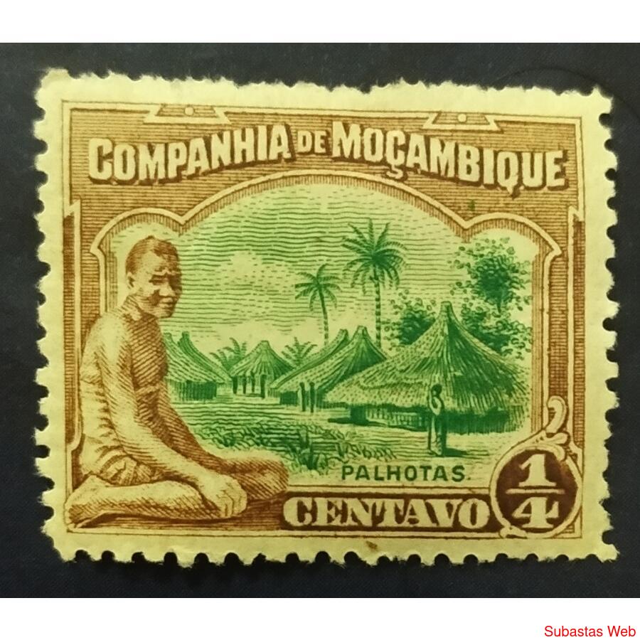 MOZAMBIQUE AÑO 1918, SCOTT 108, NRB