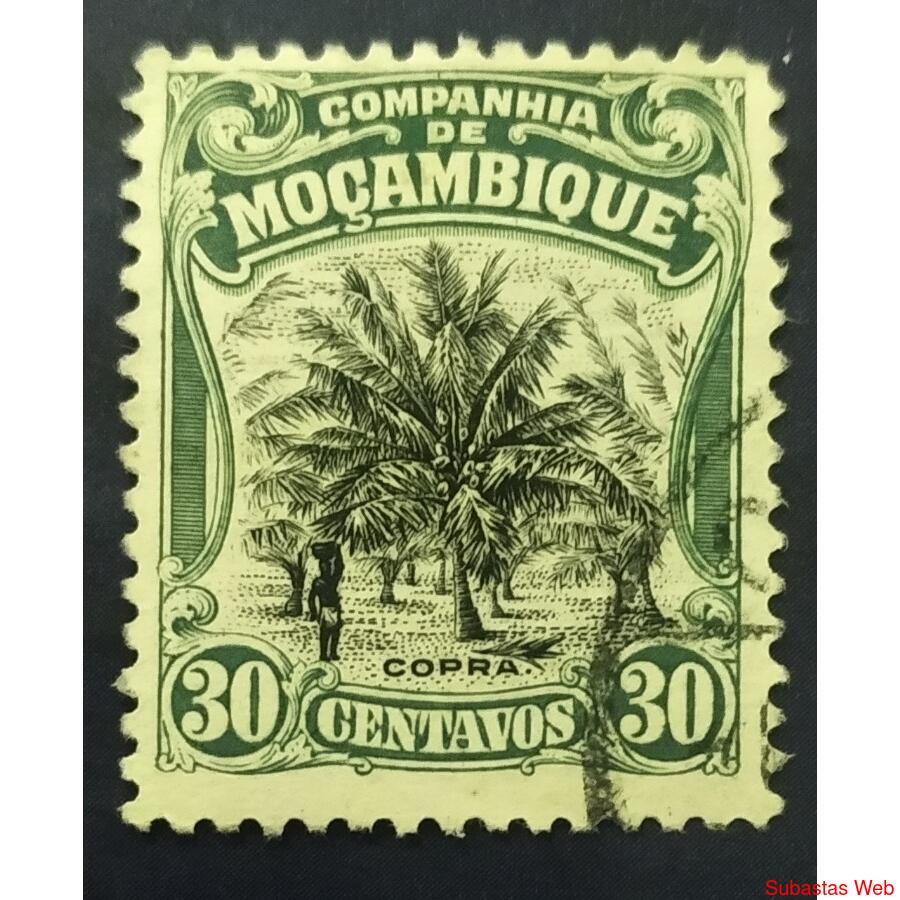 MOZAMBIQUE AÑO 1918, SCOTT 133, USADA