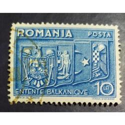 RUMANIA AÑO 1938, SCOTT 471, USADA