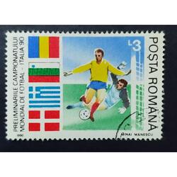 RUMANIA AÑO 1990, SCOTT 3598, USADA