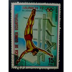 GUINEA ECUATORIAL AÑO 1972, MICHEL 113, USADA