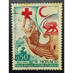 MONACO AÑO 1963, SCOTT 536, USADA
