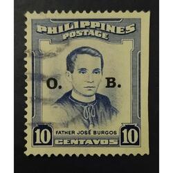 FILIPINAS AÑO 1952, SCOTT O59, USADA