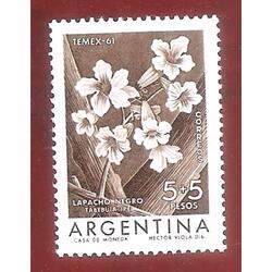 ARGENTINA 1961(632) EXPOSICION TEMEX 61  NUEVA