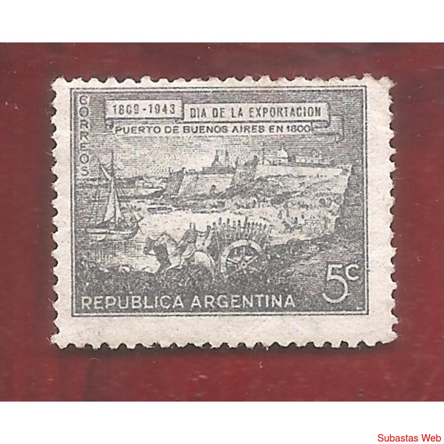 ARGENTINA 1943(430) DIA DE LA EXPORTACION  NUEVA