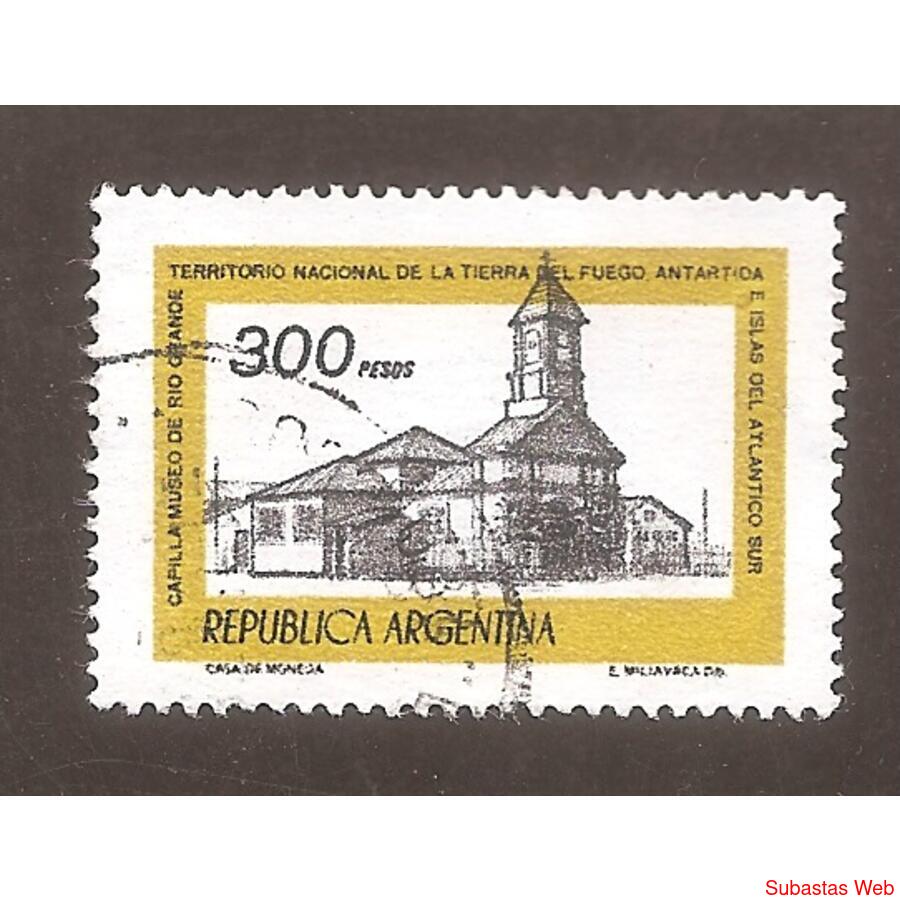 ARGENTINA  1878(1134) HISTORIA Y TURISMO: CAPILLA DE RIO GRA