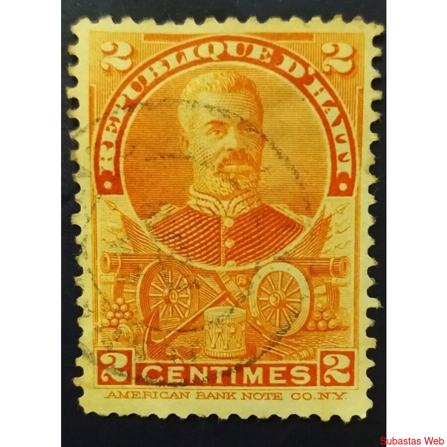 HAITI AÑO 1898, SCOTT 54, USADA