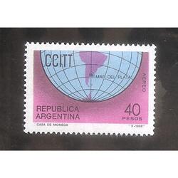 ARGENTINA 1968(A124) ASAMBLEA DE LA CCITT