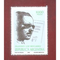 ARGENTINA 1982(1327)  AUTORES NACIONALES  MINT