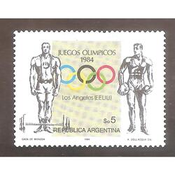 ARGENTINA 1984(1468) OLIMPICOS DE LOS ANGELES  MINT