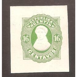 ARGENTINA 1878(SOB6) AVELLANEDA CORTADO DE SOBRE POSTAL