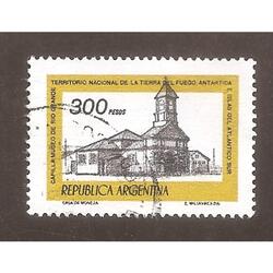 ARGENTINA  1878(1134) HISTORIA Y TURISMO: CAPILLA DE RIO GRA