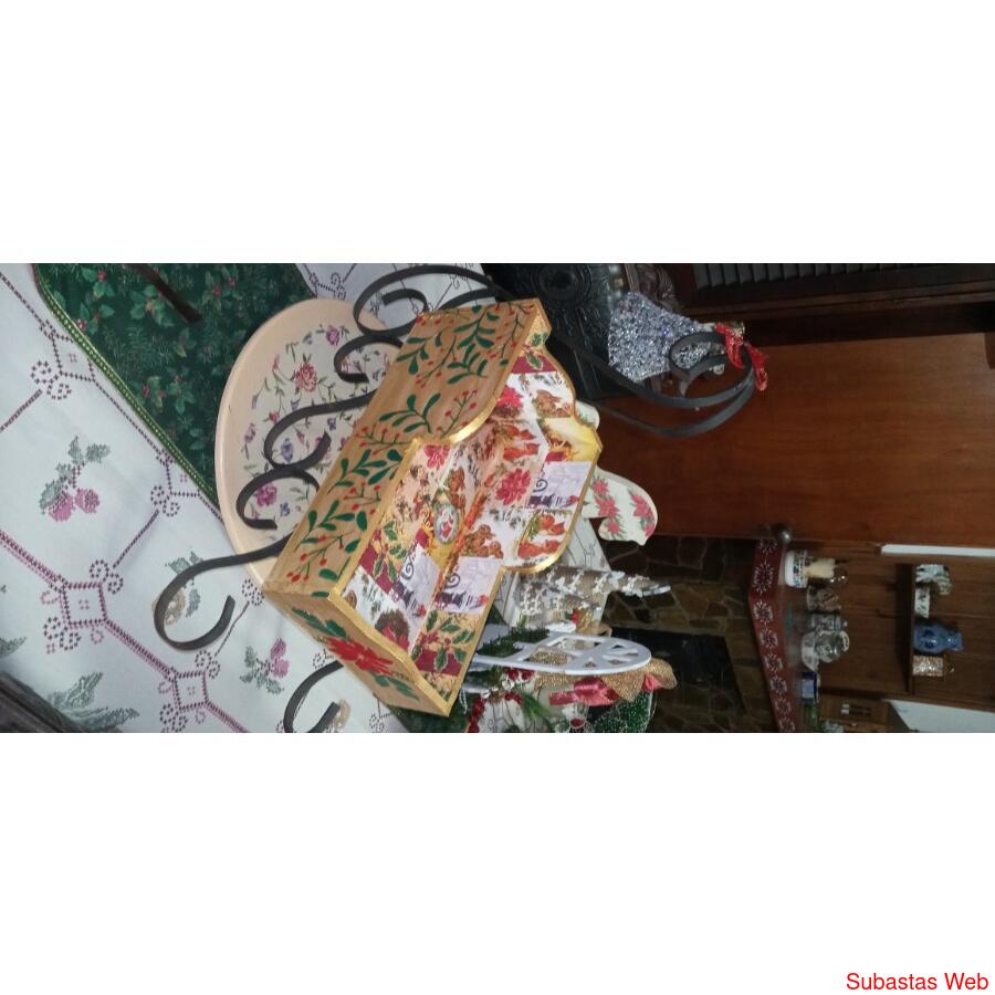 Decoracion Navideña Trineo de Santa,