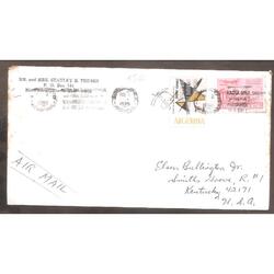 ARGENTINA 1965  SOBRE CIRCULADO NUMERO 156