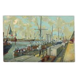 ARGENTINA. Buenos Aires. Puerto Madero. Dique N°4. 1920.