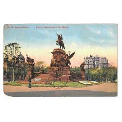 ARGENTINA. Buenos Aires. Plaza y Monumento San Martín. 1915.
