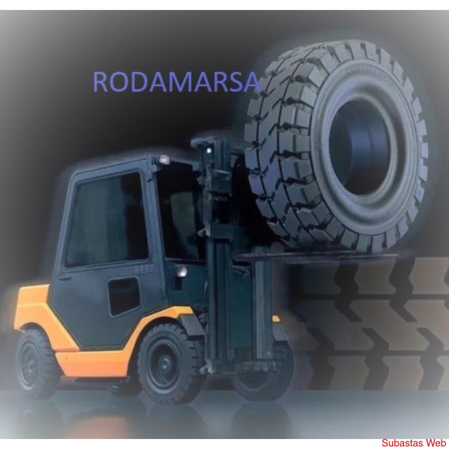 825X15 MACIZA rodamarsa SOLID TIRES