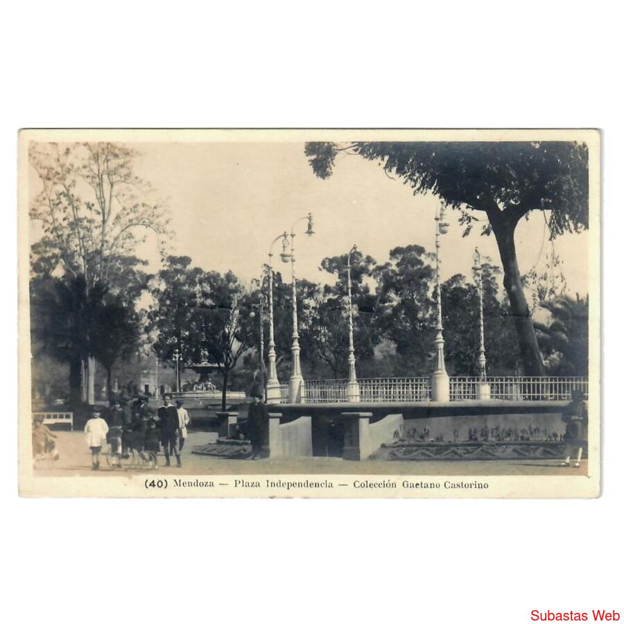 ARGENTINA • MENDOZA • Plaza Independencia • 1921