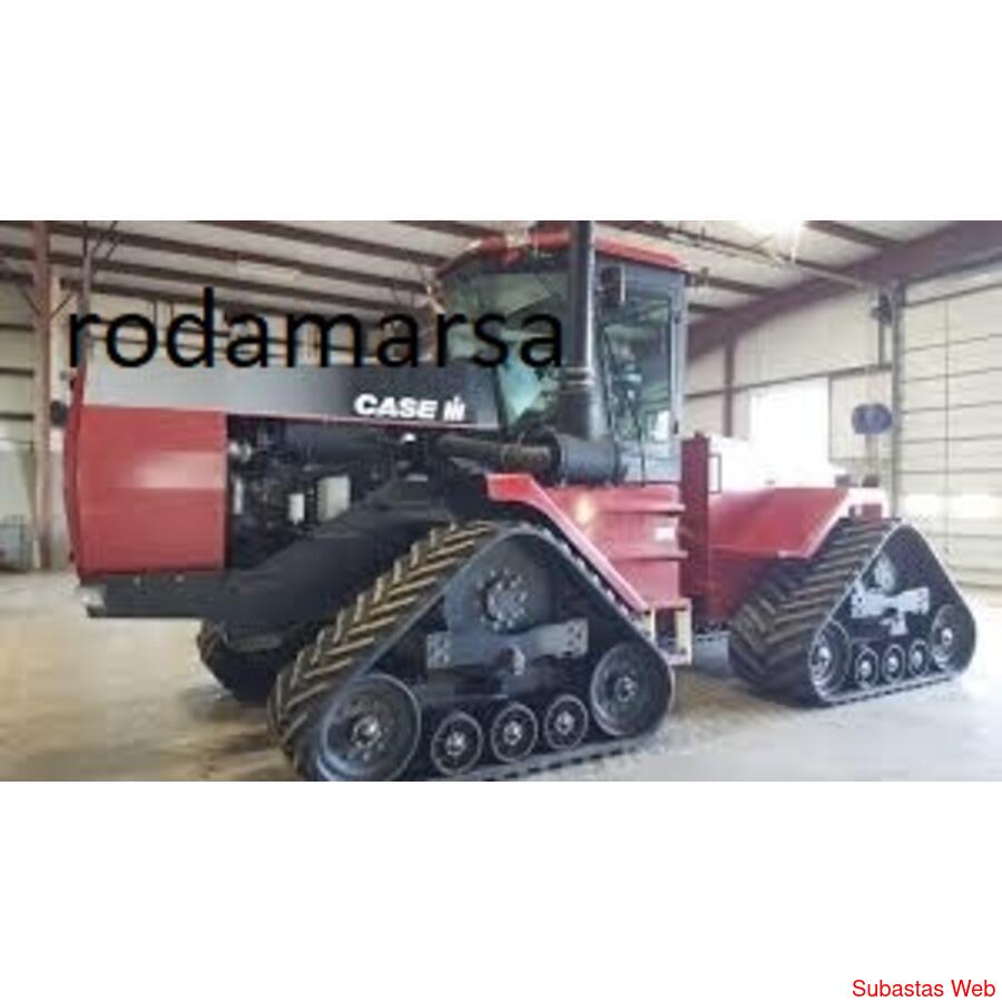 TRACTOR CASE VULCANIZADO DE MAZAS rodamarsa SOLID TIRES