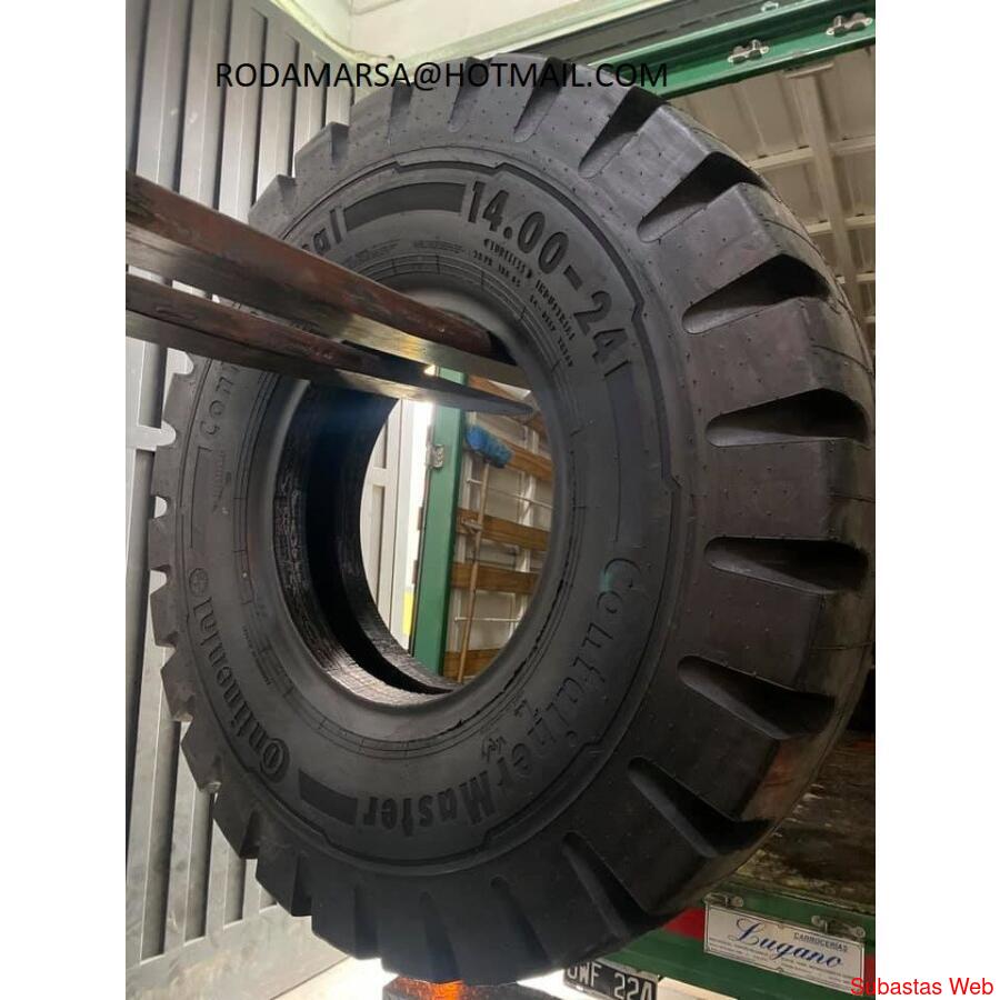 1.400 - 24 1400X24 CONTINENTAL rodamarsa solid tires