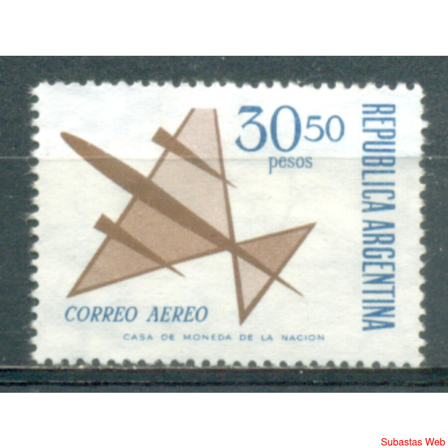 ARGENTINA JG1340 AVIONCITO EL VALOR ALTO. NUEVO U$3.00
