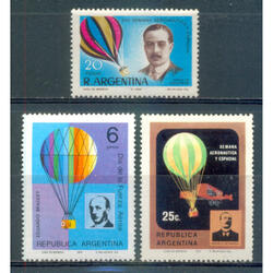 ARGENTINA GJ1458 + GJ1596 + GJ1698. VUELOS EN GLOBOS. NUEVAS