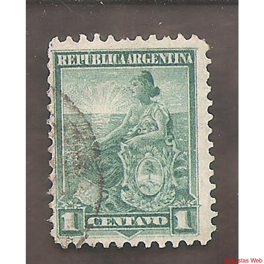 ARGENTINA 1899(111) LIBERTAD SENTADA, 11,5  USADA