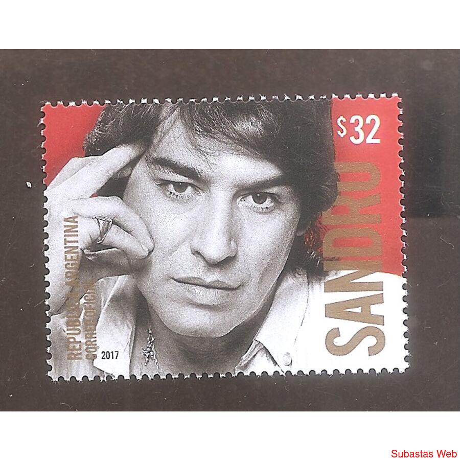 ARGENTINA 2017(4219) HOMENAJE A SANDRO  MINT
