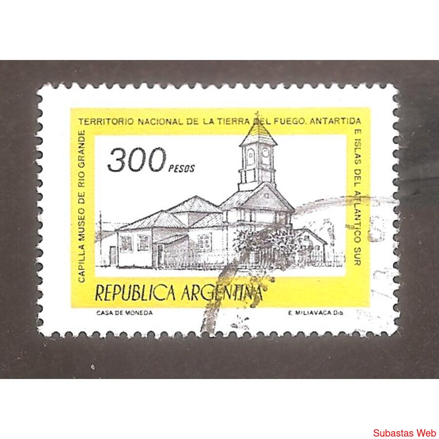 ARGENTINA 1978(1134d) MUSEO RIO GRANDE AMARILLO Y NEGRO USAD
