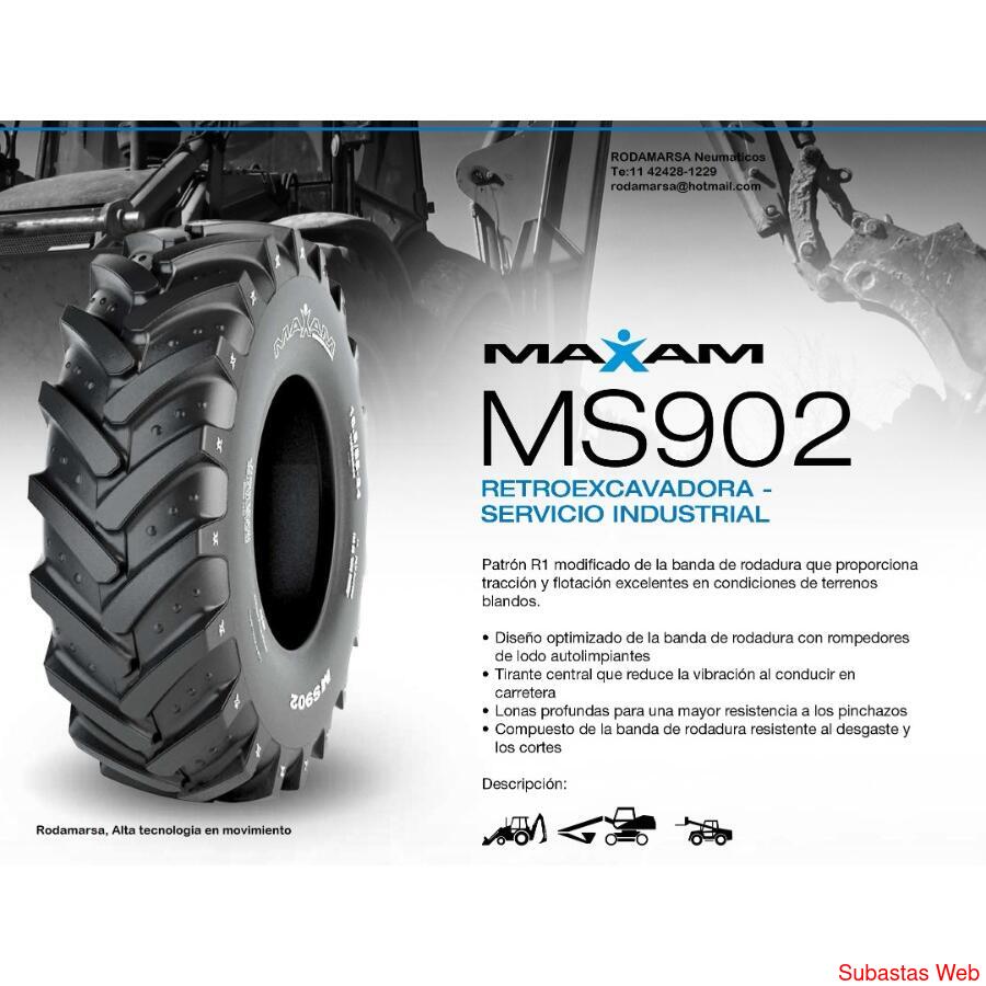 15.5/80 R24 NEUMATICO Rodamarsa industrial y vial