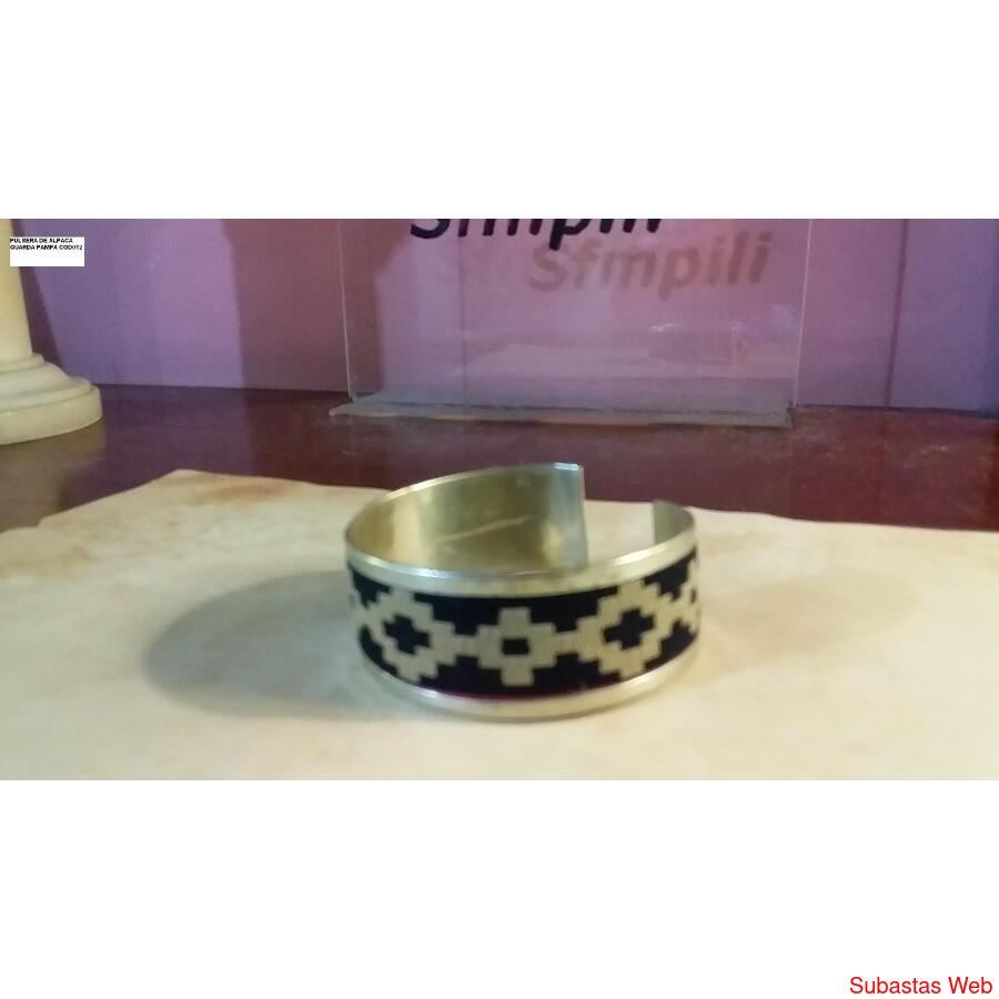 Pulsera Alpaca Guarda Pampa Oferta Cod012 0pilarsur