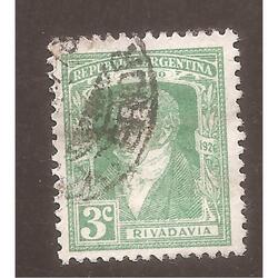 ARGENTINA 1926(310) CENTENARIO DEL CORREO  USADA