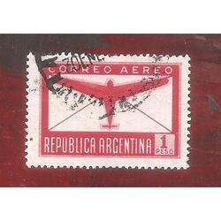ARGENTINA 1940(A22) AEREA EMISION DEFINITIVA  USADA