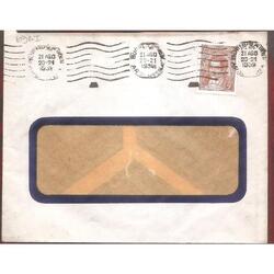 ARGENTINA 1939  SOBRE CIRCULADO  NUMERO 63AI