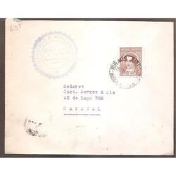 ARGENTINA 1939  SOBRE CIRCULADO NUMERO  63T