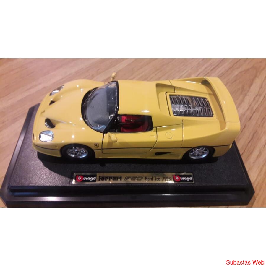 FERRARI F50 NUEVA - COLOR AMARILLO - BBURAGO - 1997