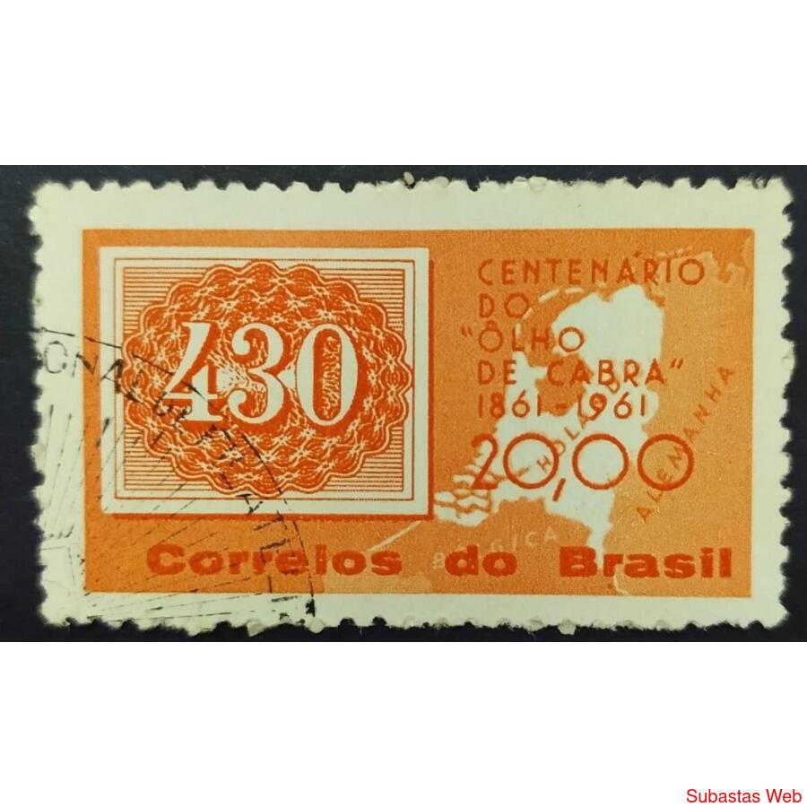 BRASIL AÑO 1961, SCOTT 928, USADA