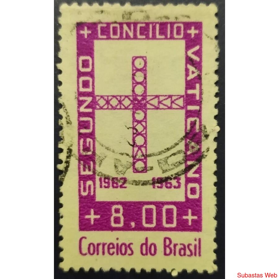 BRASIL AÑO 1963, SCOTT 954, USADA