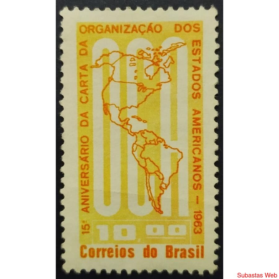 BRASIL AÑO 1963, SCOTT 958, NSG
