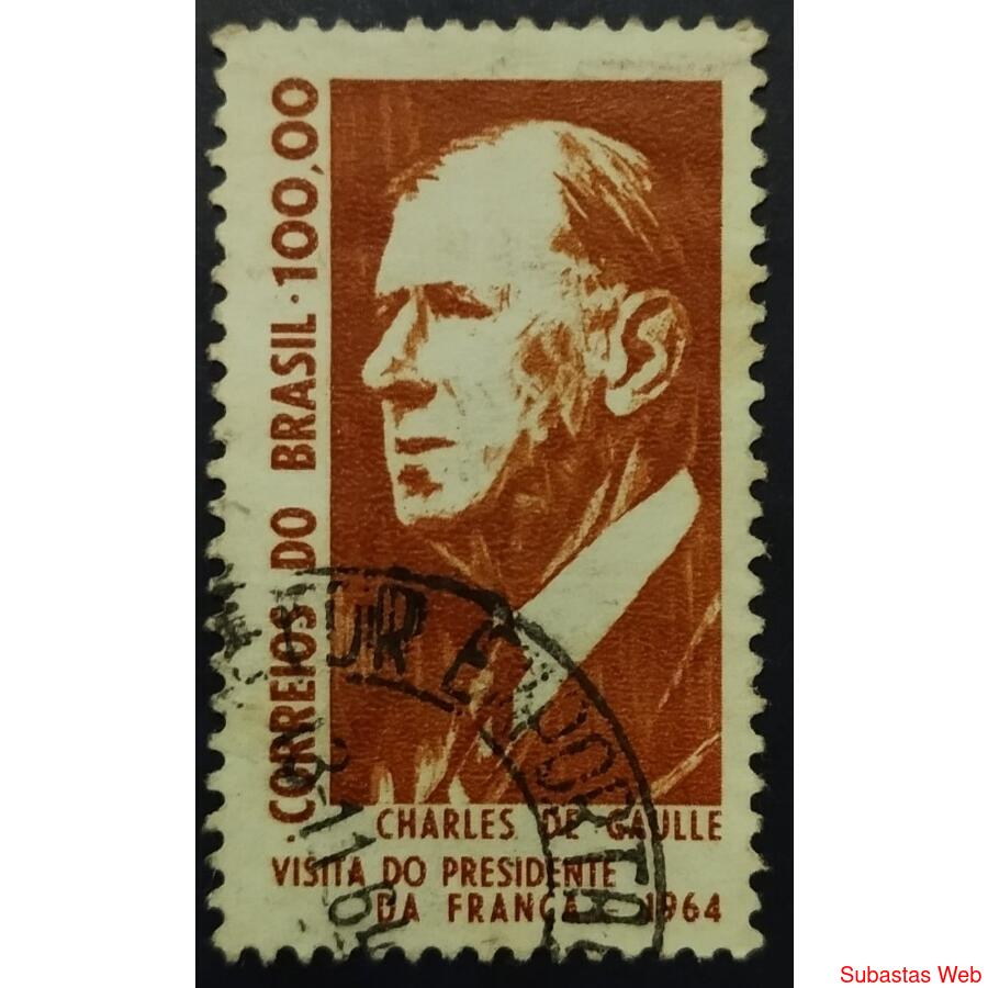 BRASIL AÑO 1964, SCOTT 986, USADA
