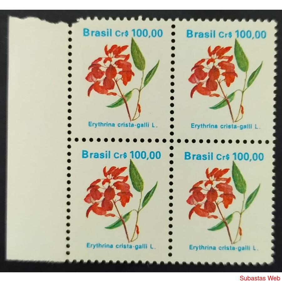 BRASIL AÑO 1989-93, SCOTT 2266, CUADRITO MINT