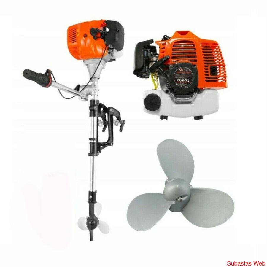 MOTOR FUERA DE BORDA 2,6HP 2T 52CC KOMMBERG (KB-MFB2T)